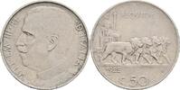 Italien 50 Centesimi Vittorio Emanuele III. -