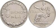 Italien 1 Lira Vittorio Emanuele III. -