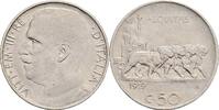50 Centesimi 1919 Italien Vittorio Emanuele III. ss