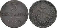 Kaisertum Österreich 3 Centesimi Franz Joseph I. 1848-1916 -