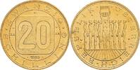 Österreich, 2. Republik 20 Schilling Männergruppe -