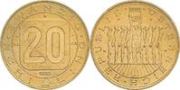 Österreich, 2. Republik 20 Schilling Männergruppe -