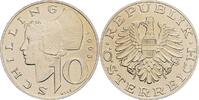 Österreich, 2. Republik 10 Schilling -