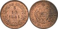 Kaisertum Österreich 5/10 Kreuzer Franz Joseph I. 1848-1916 -