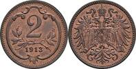 Kaisertum Österreich 2 Heller Franz Joseph I. 1848-1916 -