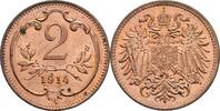 Kaisertum Österreich 2 Heller Franz Joseph I. 1848-1916 -