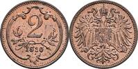 Kaisertum Österreich 2 Heller Franz Joseph I. 1848-1916 -