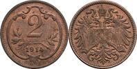 Kaisertum Österreich 2 Heller Franz Joseph I. 1848-1916 -