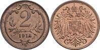 Kaisertum Österreich 2 Heller Franz Joseph I. 1848-1916 -
