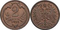 Kaisertum Österreich 2 Heller Franz Joseph I. 1848-1916 -