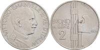 Italien 2 Lire Vittorio Emmanuele III. -