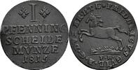 Brunswick Wolfenbüttel 1 Pfennig Friedrich Wilhelm -