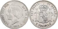 Spanien 5 Pesetas Alfonso XIII. 1886-1931 -