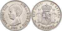 Spanien 5 Pesetas Alfonso XIII. 1886-1931 -