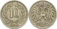 Kaisertum Österreich 10 Heller Kaiser Franz Joseph I. -