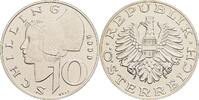 Österreich, 2. Republik 10 Schilling -