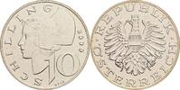 Österreich, 2. Republik 10 Schilling -