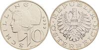 Österreich, 2. Republik 10 Schilling -