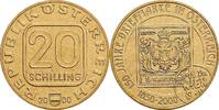 Österreich, 2. Republik 20 Schilling 150 Jahre Österreichische Briefmarke -