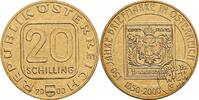 Österreich, 2. Republik 20 Schilling 150 Jahre Österreichische Briefmarke -
