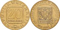 Österreich, 2. Republik 20 Schilling 150 Jahre Österreichische Briefmarke -
