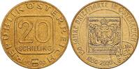 Österreich, 2. Republik 20 Schilling 150 Jahre Österreichische Briefmarke -