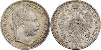 Kaisertum Österreich Franz Joseph 1 Gulden Franz Joseph I. 1848-1916 -