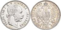 Kaisertum Österreich Franz Joseph 1 Gulden Franz Joseph I. 1848-1916 -