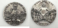 Große High-Relief Medaille 1975 Vatikan, Papst Paul VI. Heiliges Jahr/ANNO SANTO ROMA 1975/SIANO UNO IN ME/PAOLO VI PONT.MAX vz/stfr