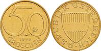 Österreich, 2. Republik 50 Groschen 1999 handgehoben