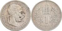 Kaisertum Österreich Franz Joseph 1 Krone Franz Joseph I. 1848-1916 -