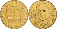 Österreich, 2. Republik 20 Schilling 200. Geburtstag von J. Nestroy -