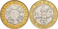 Österreich, 2. Republik 50 Schilling 1000 Jahre Ostarrichi -