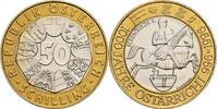 Österreich, 2. Republik 50 Schilling 1000 Jahre Ostarrichi -