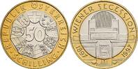 Österreich, 2. Republik 50 Schilling Wiener Secession -