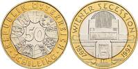 Österreich, 2. Republik 50 Schilling Wiener Secession -