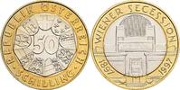 Österreich, 2. Republik 50 Schilling Wiener Secession -