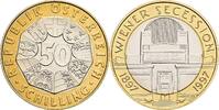 Österreich, 2. Republik 50 Schilling Wiener Secession -