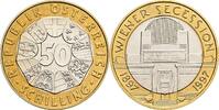 Österreich, 2. Republik 50 Schilling Wiener Secession -