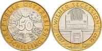Österreich, 2. Republik 50 Schilling Wiener Secession -