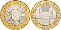Österreich, 2. Republik 50 Schilling Wiener Secession -