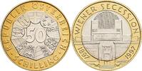 Österreich, 2. Republik 50 Schilling Wiener Secession -