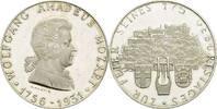 Silbermedaille 1931 Österreich, 1. Republik 175. Geburtstag von W.A. Mozart vz