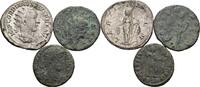 ROM, Kaiserzeit Lot 3 Stück Münzen Gordianus III. Pius 238-244 -