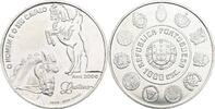 Portugal 1000 Escudos Mensch und Pferd / Lusitano -