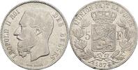 Belgien 5 Francs Leopold II. 1865-1909 -