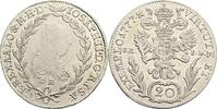 20 Kreuzer 1777 B/SK-PD, Kremnitz RDR Österreich Habsburg Joseph II. 1780-1790 ss/vz