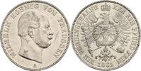 Preussen Taler Wilhelm I. 1861-1888 / EIN VEREINSTHALER XXX EIN PFUND FEIN -