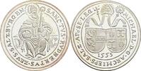 Taler Nachprägung 1555/1973 Erzbistum Salzburg Michael von Kuenburg 1554-1560 / Restrike der SKWB Bank offene PP, im Originaletui