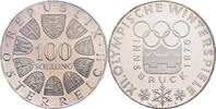 Österreich, 2. Republik 100 Schilling Olympische Winterspiele Innsbruck -